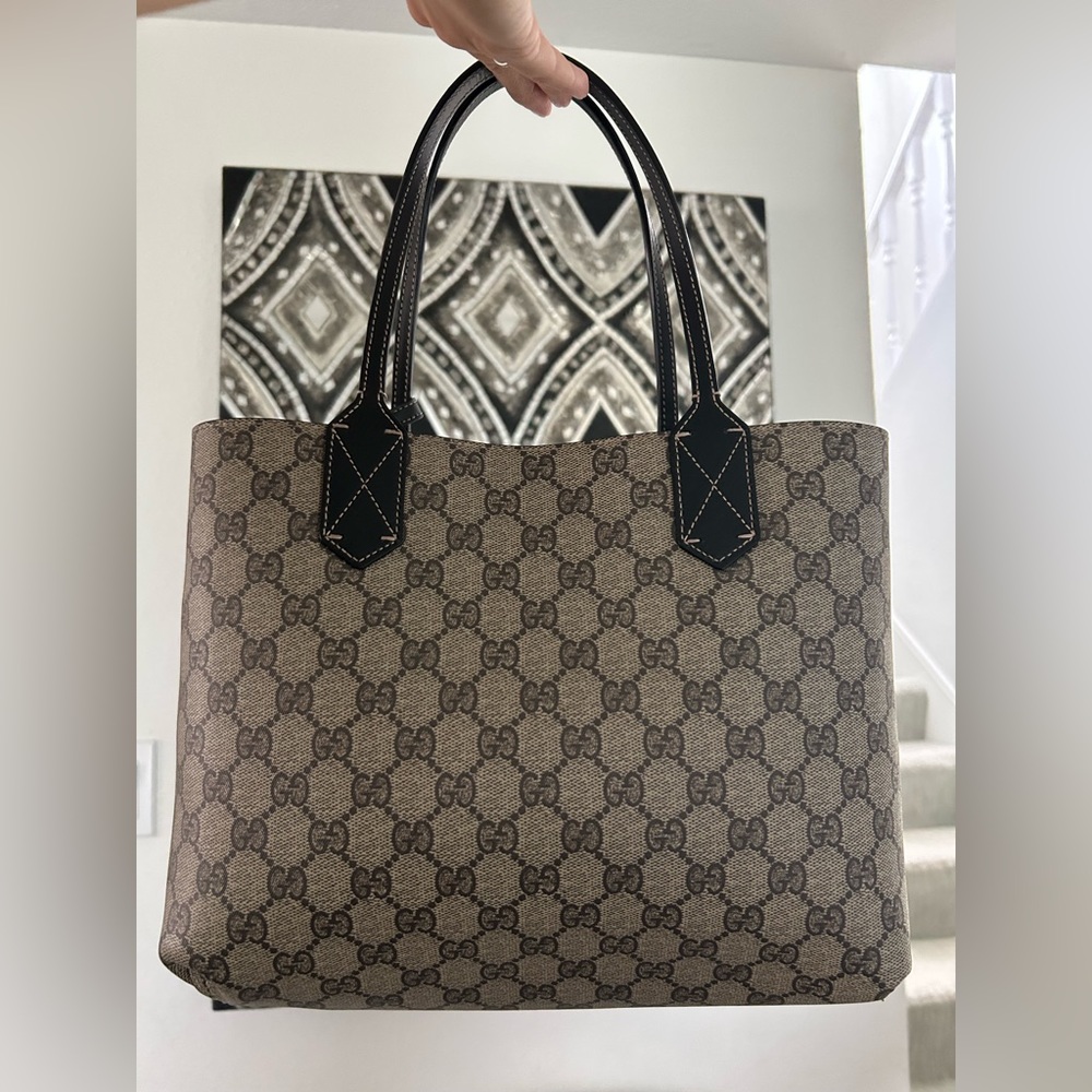 GUCCI Supreme Small Reversible Tote Bag